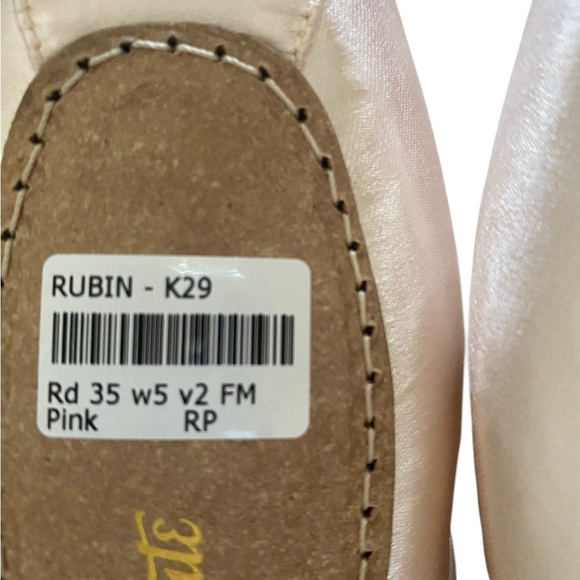 Russian Pointe pink ballet pointe shoes Rubin K29 sz 6 - Picture 4 of 4